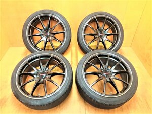 『送料無料』A1048 レイズボルクレーシング G25 POTENZA 2020年 215/40R18 4本セット 18×7.5J 100×5 ET48 プリウス ウイッシュ 86 など