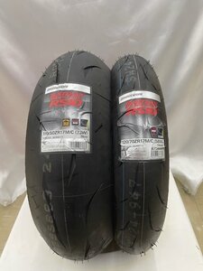 【新品未使用】ブリヂストン　タイヤ　RS10　前後セット　120/70/ZR17　190/50ZR17　MCR05112　MCR05123　CBR1000RR　GSX1300R隼　ハヤブサ