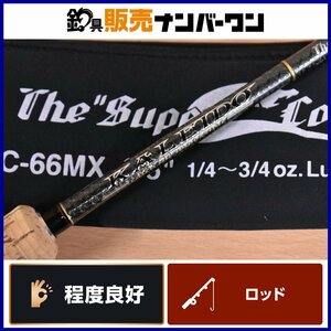 【程度良好品★人気モデル】エバーグリーン テムジン カレイド スーパーコブラ TKLC-66MX 1ピース ベイトロッド ブラックバス 釣り 等（CKN