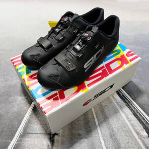 新品 SIDI SIXTY 60周年 記念モデル サイズ44 ブラック シディ シクスティ カーボンシューズ SPD-SL 3穴 シューズバッグ付き 未使用