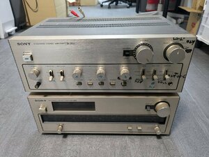 □★ ジャンク SONY FM STEREO/FM.AM TUNER ST-3950 INTEGRATED STEREO AMPLIFIER TA-3650 通電確認OK (S1116)