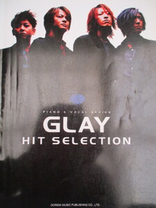 pian&vocal series 　GLAY 　グレイ ヒットセレクション 　HOWEVERまで21曲　大判　１９９８年