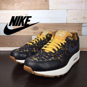 NIKE AIR MAX 1 PRM ナイキ ウィメンズ エアマックス1 プレミアム ブラック 24 cm U01921 454746-003