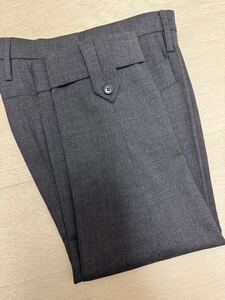 【新品未使用】　PRADA プラダ　クロップドパンツ　スラックス　グレー　36