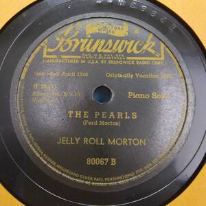 ◎SP◎ JELLY ROLL MORTON (BRUNSWICK 80067)