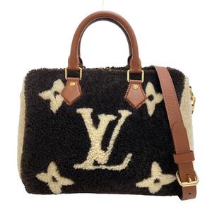 LOUIS VUITTON/ルイヴィトン ビトン M55422 スピーディバンドリエール25 2WAY ショルダーバッグ モノグラムテディ ハンドバッグ