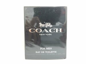 送料無料 新品未開封品 COACH コーチ マン オードトワレ 40ml 香水