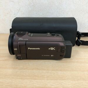 美品 Panasonic 4K デジタルビデオカメラ 内蔵メモリー64GB HC-WX995M ブラウン 2018年製 ケース付き カメラ関連