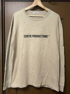 COOTIE PRODUCTIONS ロンT Tシャツ ロゴ プリント カットソー ストリート メンズ L クーティー トップス