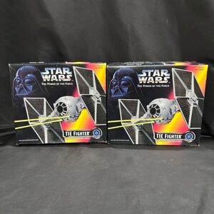 AAK729T 未開封 STARWARS THE POWER OF THE FORCE TIE FIGHTER FIGURE スターウォーズ タイファイター フィギュア