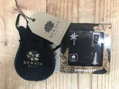 海外スタバ限定品★DEWATA BALI ★キーチャーム&ピンバッジ セット販売