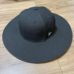 NEW ERA ロングブリムハット ブラック 7 1/2