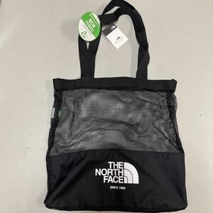 THE NORTH FACE ザ ノース フェイス ロゴ メッシュ NN2PM12J トートバッグ ブラック レディース 韓国限定 未使用