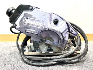 【KKB1381】【1円～】makita マキタ 125mm 防じんマルノコ KS5100F 100V～11A 丸鋸 丸ノコ 集塵 切断機 電動工具 動作確認済