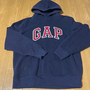 美品　GAP スウェットパーカー トレーナー ネイビー Mサイズ