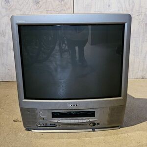 札A036012(062)-8/KR3000【札幌引き取り限定】テレビ ビデオテレビ SONY ソニー トリニトロンカラービデオテレビ KV-21SVT1