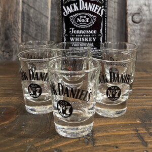 【6個入り】ショットグラス ジャックダニエル JackDaniel