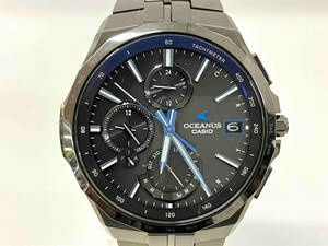 CASIO OCEANUS OCW-S5000B-1AJF 電波ソーラー Bluetooth対応 メンズ腕時計