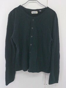 ◇ BEAMS BOY ビームス ボーイ スウェット 長袖 カーディガン ブラック レディース P