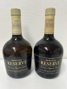 【大阪府内発送限定】2本セット サントリー スペシャル リザーブ ウイスキー 700ml 40％ 241104 SUNTORY