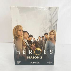 未検品 DVD HEROES season2 DVD-BOX 海外ドラマ 外箱日焼け有 C-138