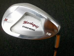 中古 マスダゴルフ STUDIO WEDGE M425 ニッケルクロムメッキ/DG 120/R300/58[7742]■松山