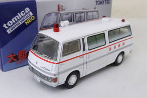 / TOMICA LIMITED VINTAGE NEO 大都会 PART3 NISSAN CARAVAN 日産 キャラバン 救急車 渋谷病院 箱付 トミカ イコイ