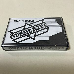 北欧メタル 自主制作盤 カセットテープ Overdrive Back To The Basics 1983