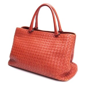 ボッテガヴェネタBOTTEGA VENETA 223377 V0016 6580 イントレチャートハンドバッグ 赤