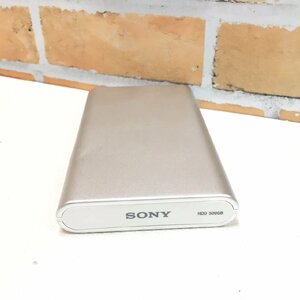 YXS266-1★検査済＊動作品 格安スタート SONY USB3.0対応 firewire800 2.5インチ ポータブル外付けハードディスク(500GB) シルバー PSZ-HA5