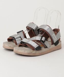 「SUICOKE」 フラットサンダル 25cm ベージュ レディース