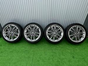 ウェッズ クレンツェ KRANZE ACUERDO 20インチ 245/40ZR20 20X9.0+31 5H PCD120 ホイール 4本 セット。。。