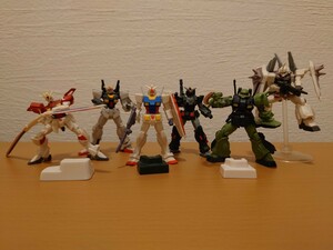 ガンダム フィギュア 全長約7～8cm 6体セット