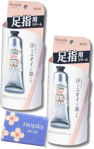 デオナチュレ 足指さらさらクリーム 無香料 女性用 30g 足 足ムレもニオイも元から防ぐ！ 【×2個】