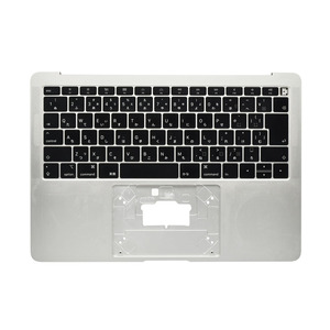 当日発送 MacBook Air 13 2018 2019 A1932 シルバー 日本語キーボード パームレスト 中古品 4-1003-2 交換 修理