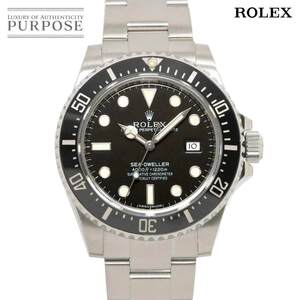 ロレックス ROLEX シードゥエラー4000 116600 ランダム ルーレット メンズ 腕時計 デイト ブラック 自動巻き Sea-Dweller 90256363