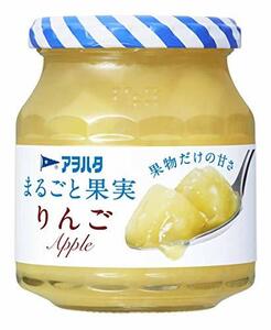 アヲハタ まるごと果実 りんご 250g×2個