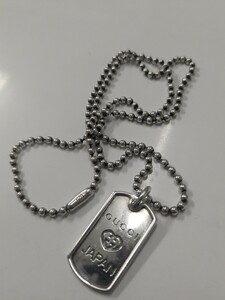 【売り切り値下げ!】GUCCI LOVES JAPAN ネックレス 日本限定 シルバー925刻印 グッチ ハートモチーフ SILVER製 レア 美品 