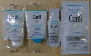 花王 Curel キュレル 潤浸保湿 乾燥性 敏感肌 ボディウォッシュ クリーム ウェットスキン フェイス 入浴剤 試供品 非売品 未開封 ※新品