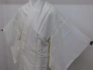 〔楽布〕P30867　正絹　羽二重　襦袢　単衣　k