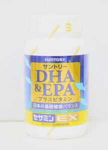 12 福袋 未開封 SUNTORY セサミンEX DHA＆EPA プラスビタミン 240粒 2026.6/F20A+JB サプリメント