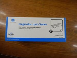 未使用　大容量トナーカートリッジ　KONICAMINOLTA magicolor2400series Blackブラック02 日本製　コニカミノルタHigh-capacity