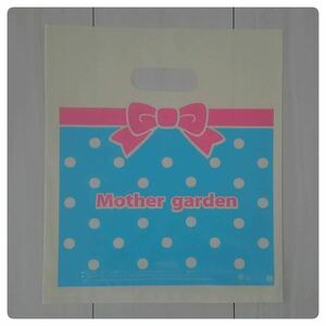 3枚まで可★Mother garden★マザーガーデン★ビニール ショップ袋 小★送料120円