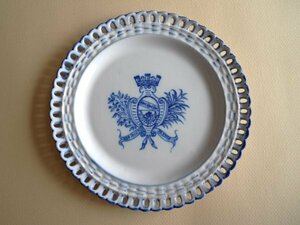 エミール・ガレ　ナンシー　ナンシー市紋章入り飾り皿　Galle Nancy Plate ①