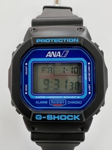 CASIO カシオ G-SHOCK ANAコラボ限定モデル DW-5600VT デジタル腕時計 稼働 