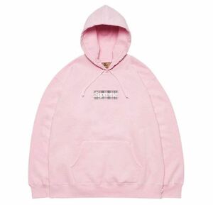 新品タグ付き Supreme Burberry シュプリーム バーバリー Box Logo Hooded Sweatshirt pink S フーディ パーカー ピンク 未着用