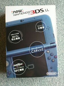 Newニンテンドー3DS LL メタリックブルー 取扱説明書 ARカード Nintendo 任天堂 本体