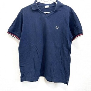 FRED PERRY フレッドペリー ポロシャツ 半袖 ネイビー◎16-27