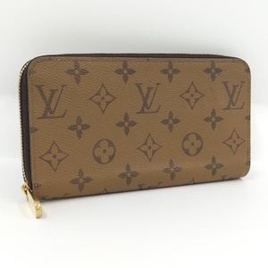 LOUIS VUITTON ジッピーウォレット ラウンドファスナー 長財布 モノグラム リバース M82444