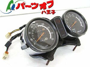 希少 中古現状 ヤマハ SR400 SR500 初期型 ★ 純正 メーターASSY スピードメーター タコメーター インジケーターランプ メーターステー